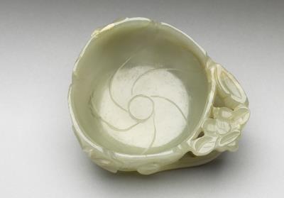 图片[3]-Jade hibiscus-shaped washer, Qing dynasty (1644-1911)-China Archive